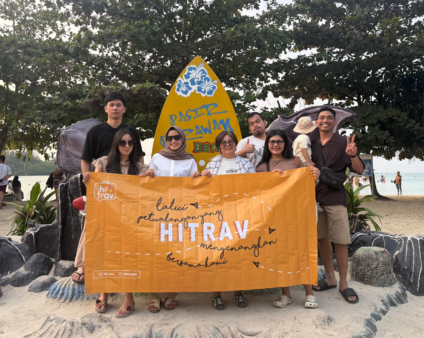 Aktivitas wisata Pulau Pari
