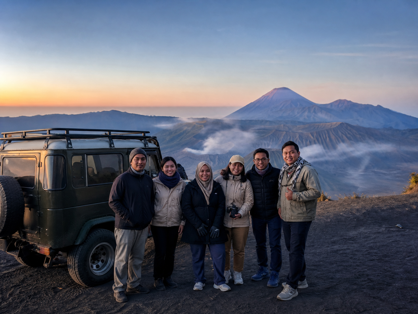 Dokumentasi kegiatan Private Trip Bromo Midnight