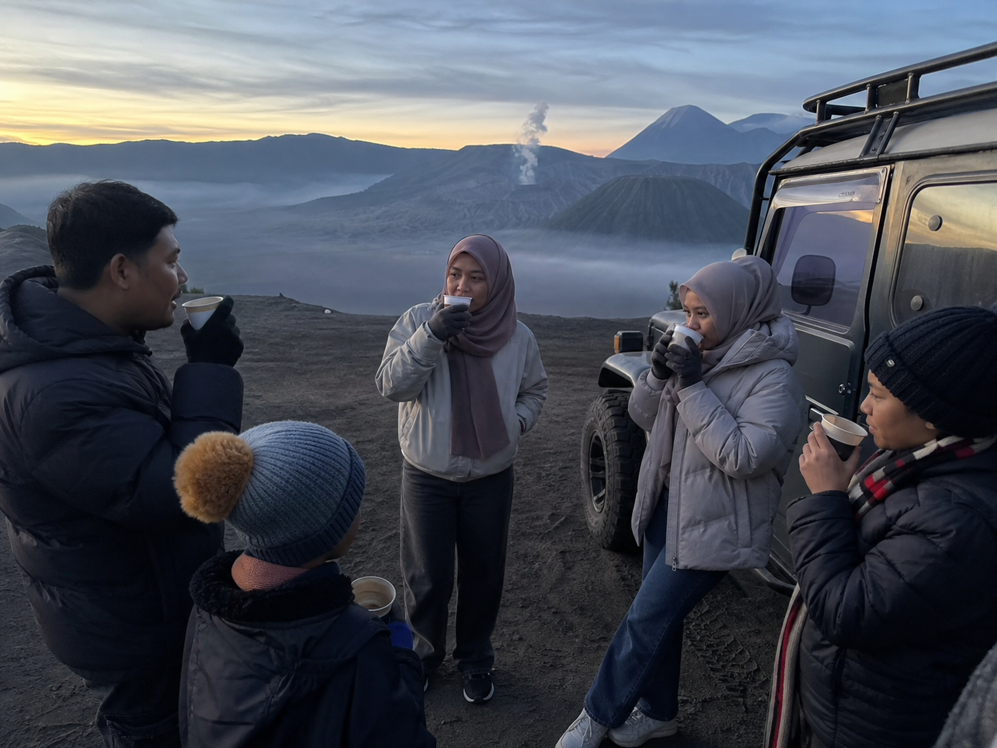 Dokumentasi kegiatan Private Trip Bromo Midnight