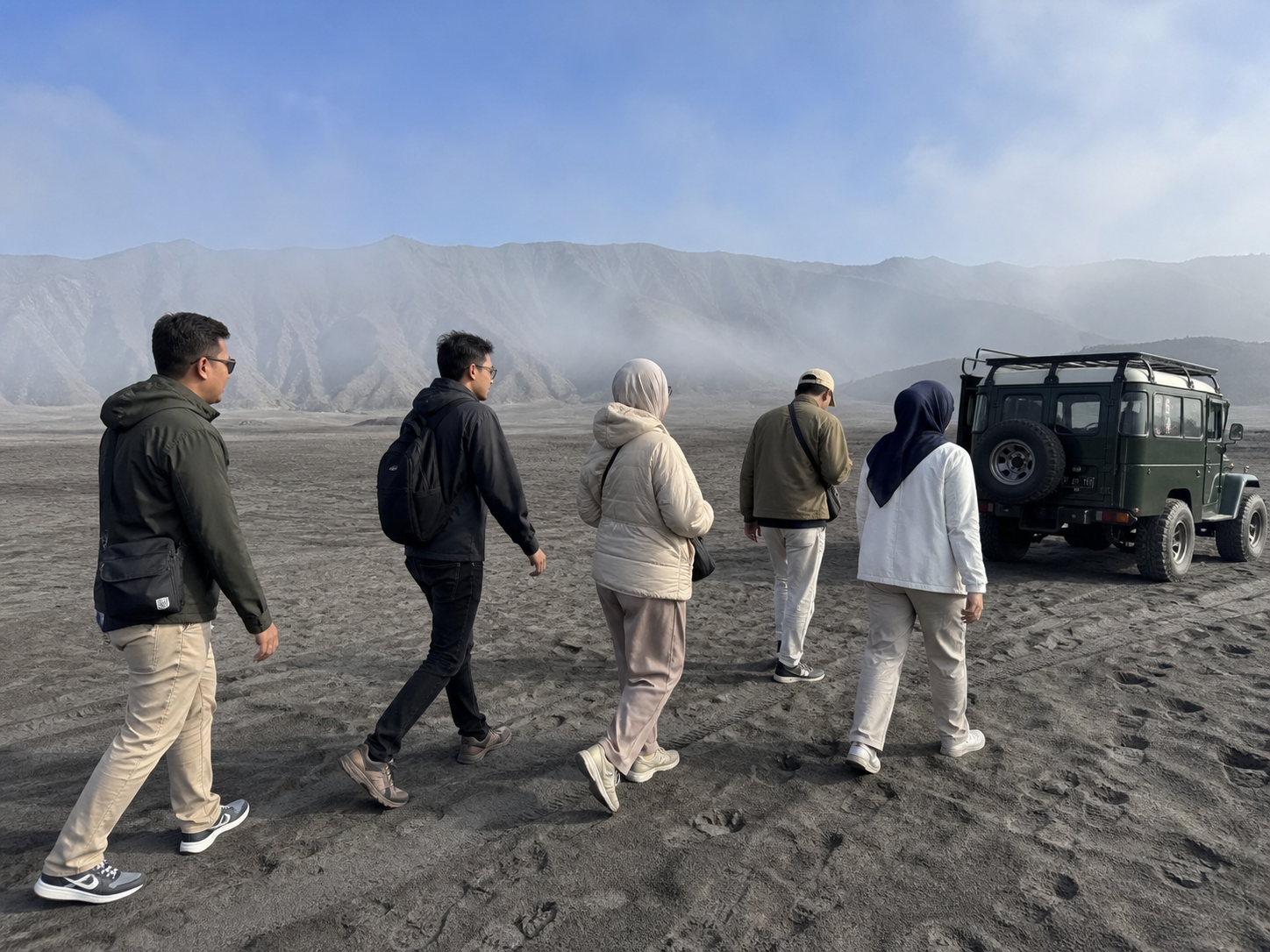 Dokumentasi kegiatan Private Trip Bromo Midnight